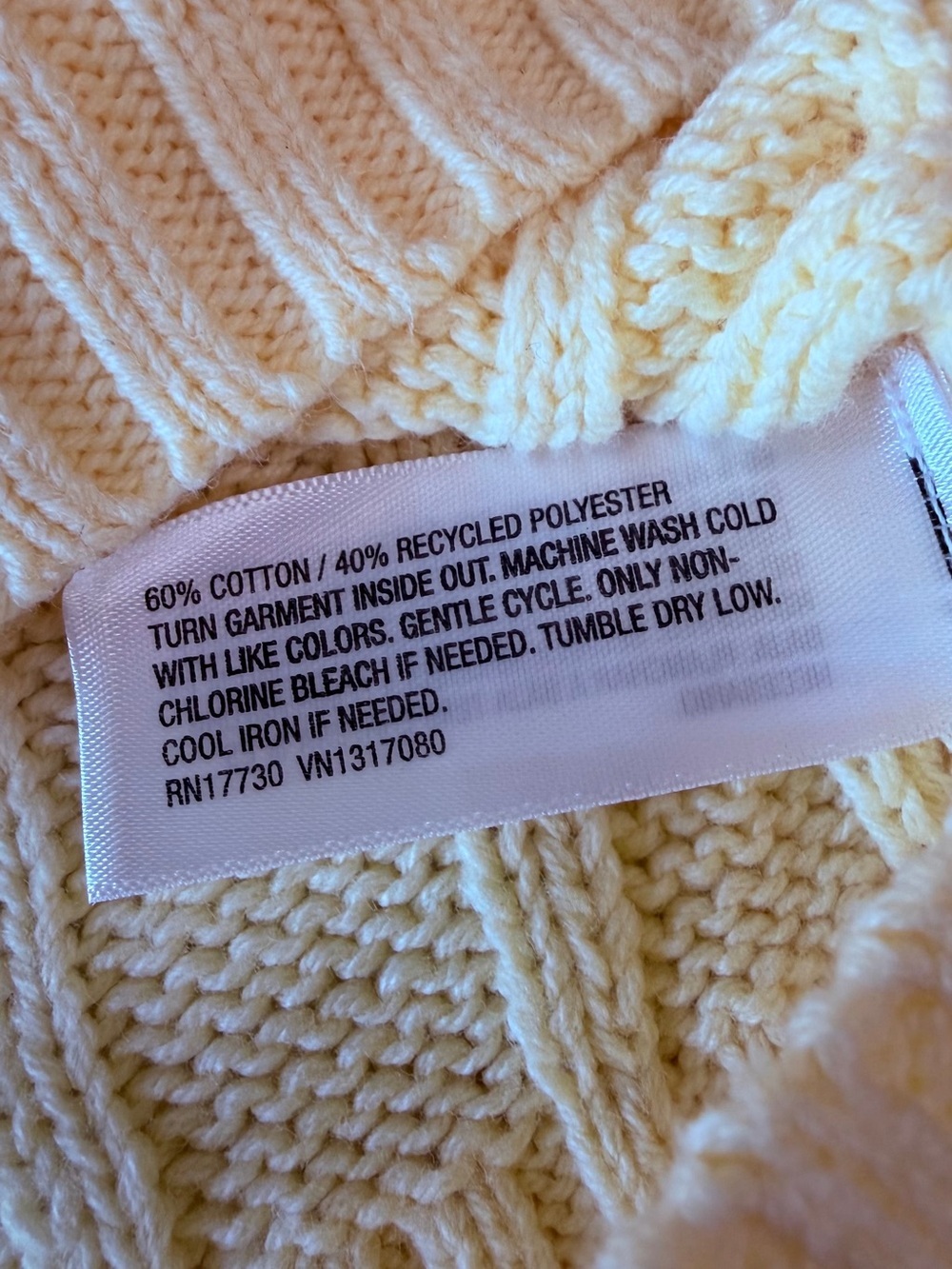 wild fable Yellow/Pid Cable Knit Crewneck Sweater - Picture 7 of 7